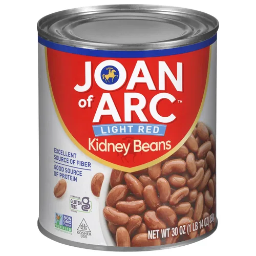 Vista 20 de Joan of Arc Beans, Riñón rojo claro, sin sal añadida, 15.5 onzas (paquete de 12)