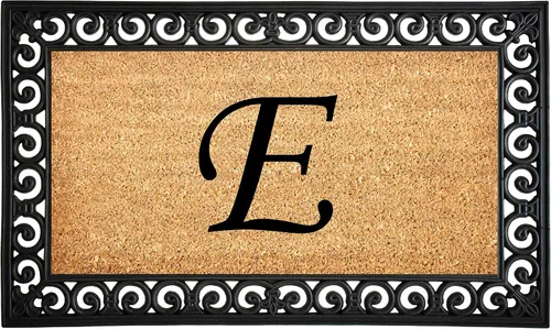 Vista 3 de Calloway Mills 104131830 Gabriel - Felpudo monograma, 18 x 30 pulgadas Letra B