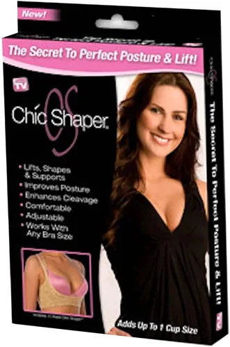 Vista 2 de Chic Shaper perfecta postura, color negro, M, Negro