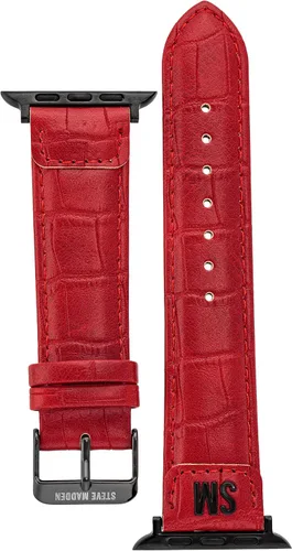 Vista 3 de Steve Madden Correa de moda de grano de cocodrilo para Apple Watch