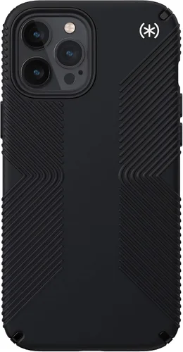 Vista 2 de Speck Products Presidio2 Grip - Funda para iPhone 12 Pro Max, color negro y blanco