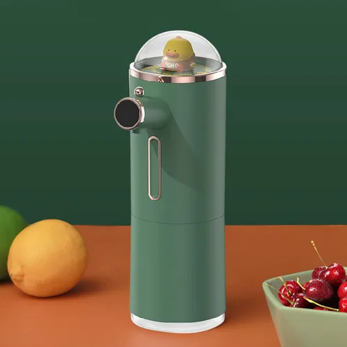 Vista 2 de Dispensador automático de jabón espumoso, dispensador de desinfectante de manos sin contacto, dispensador eléctrico de jabón para platos con sensor