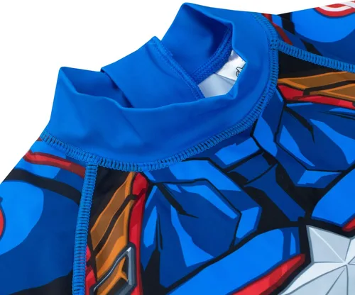 Vista 3 de Marvel Traje de baño de los Vengadores para niños Capitán América