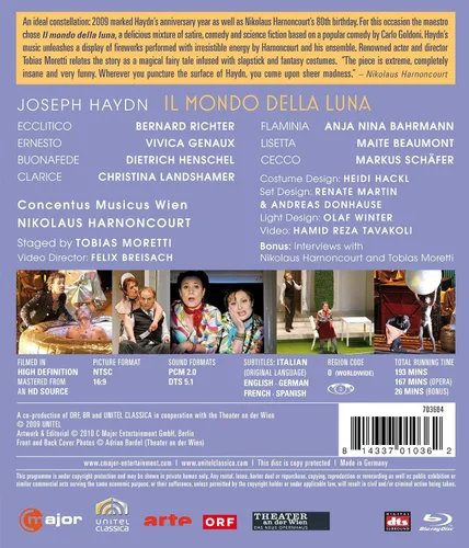 Vista 3 de Haydn Il Mondo della Luna Blu-ray
