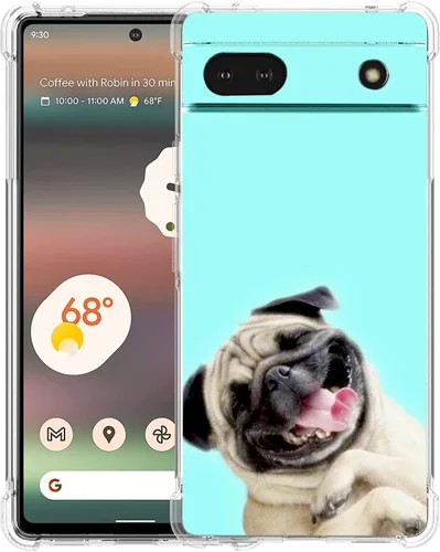 Vista 26 de Pixel 6a - Funda protectora de poliuretano termoplástico (TPU) resistente a los arañazos y a prueba de golpes para Google Pixel 6a