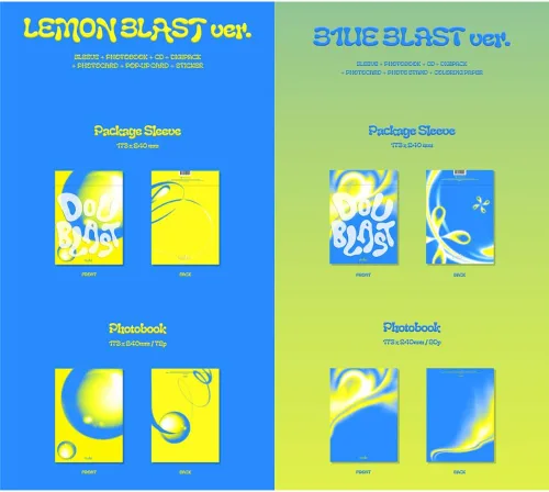 Vista 3 de dreamus Kep1er - DOUBLAST 2º Mini álbum incl. póster plegado (B1UE BLAST ver)