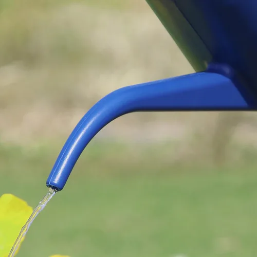 Vista 5 de Regadera de 1 galón para plantas de interior, boquilla larga 2026 de gran capacidad, regadera de plástico moderna con mango ergonómico, regadera al