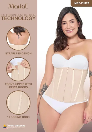 Vista 4 de MARIAE FAJAS Colombianas - Cincher de cintura para mujer poscirugía