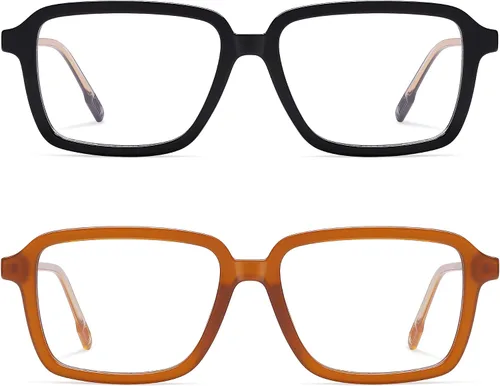 Vista 5 de AMOMOMA Reading Glasses for Women Men Computer Reader 1.50 AM6198