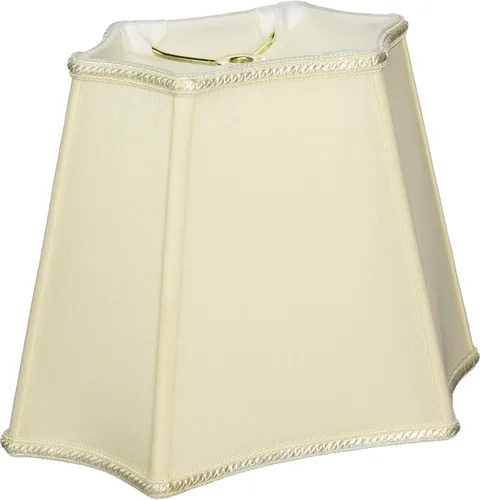Vista 8 de Royal Designs - Pantalla rectangular curvada de esquina invertida, color dorado antiguo, (6.5 x 4) x 10 x 6 x 8 pulgadas