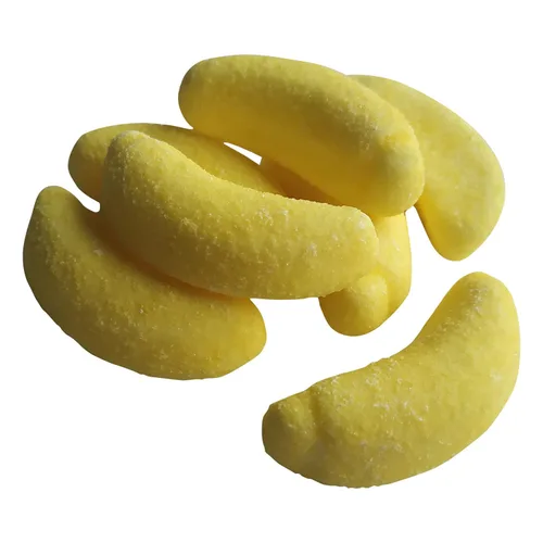 Vista 3 de Haribo Plátanos Caramelo de plátano Caramelo de plátano crujiente con núcleo suave Caramelo de plátano Haribo 8.46 onzas en total
