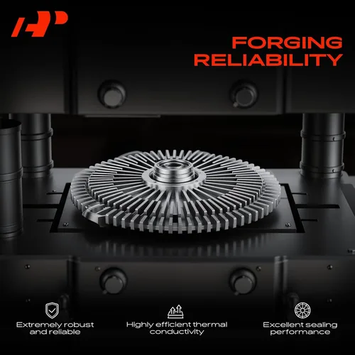 Vista 6 de A-Premium Embrague del ventilador de refrigeración del motor compatible con Ford Excursion 2000-2003, F-250 F-350 F-450 F-550 Super Duty 1999-2003