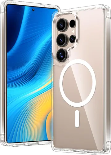 Vista 54 de FNTCASE Funda magnética para Samsung Galaxy Z Fold 7 con protección de bisagra