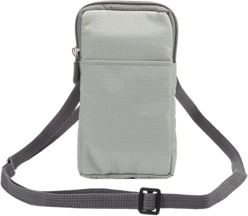 Vista 6 de Bolsa de clip para cinturón para teléfono celular, funda de hombro para teléfono celular, funda de hombro vertical de 6.0 pulgadas para viajes al