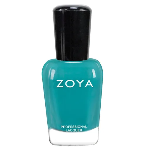 Vista 4 de ZOYA Esmalte de uñas azul y verde azulado, tonos crema de larga duración, Big12Free Vegan