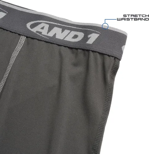 Vista 10 de AND1 Pantalones de compresión para hombre, capa base atlética para gimnasio