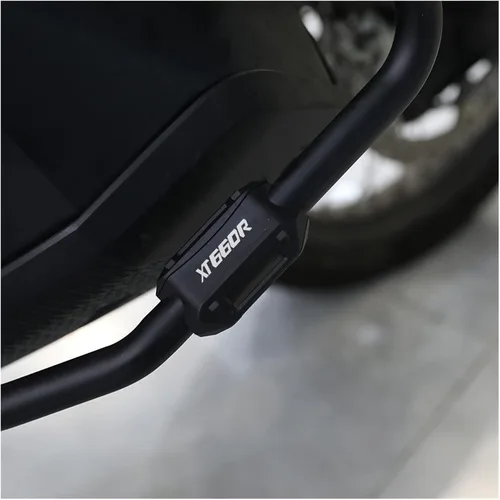Vista 6 de Para Yamaha XT660R XT660X XT660XR XT660 R/X/XR motocicleta Rcing motor Crash Bar protección parachoques protector protector protector deslizante
