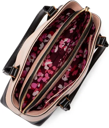 Vista 4 de Kate Spade New York Young Lane Anika - Bolsa de piel, color rosa y negro