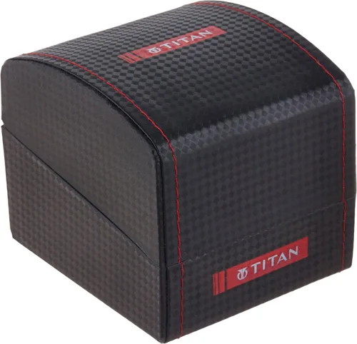 Vista 5 de Titan Workwear - Reloj cronógrafo para hombre cuarzo resistente al agua correa de acero inoxidable