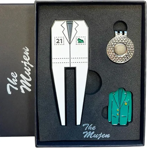 Vista 8 de Golf Ball Marker & Divot Tool with Hat Clip Golf Alignment Putting Aid Golf Alignment Ball Marker for Putting Golf Training Aid Golf Accessories