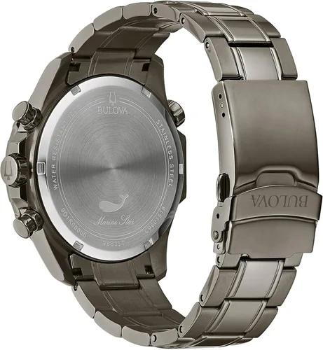 Vista 2 de Bulova Reloj cronógrafo Marine Star para hombre, 1.693in, Marine Star - 98B350