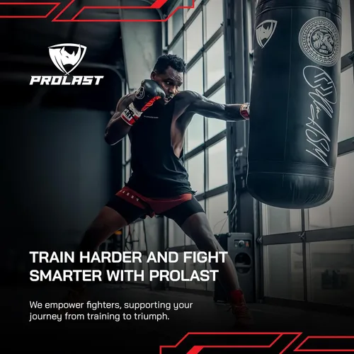 Vista 5 de Saco de boxeo pesado para adultos, boxeo, artes marciales, Muay Thai, equipo de entrenamiento de fuerza, relleno o sin relleno, 5 pies, 100 libras