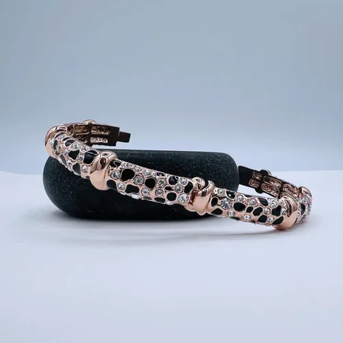 Vista 2 de Mall of Style Collar Black Panther – Joyas de leopardo para mujer – Pendientes de leopardo – Collar de lepoard – Joyas con estampado animal