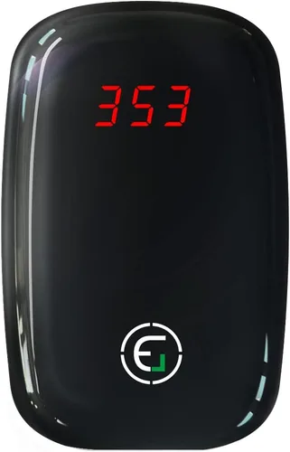 Vista 8 de Monitor de calidad de aire de CO2, medidor de contaminación y ventilación, sensor que prueba y detecta niveles de CO2 PPM, temperatura y humedad