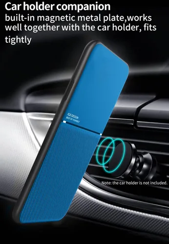 Vista 2 de Kepuch Mowen - Carcasa para Oppo Realme 7, color azul