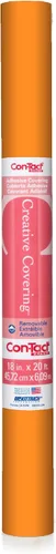 Vista 42 de Con-Tact Brand Creative Covering, forro autoadhesivo para estantes, rollo de vinilo multiusos, fácil de usar y aplicar, 18'' x 9', rojo bombero Rojo
