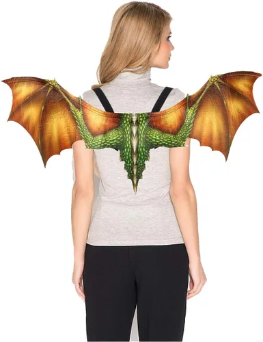 Vista 6 de Himine Alas de dragón no tejidas para adultos Cosplay Props