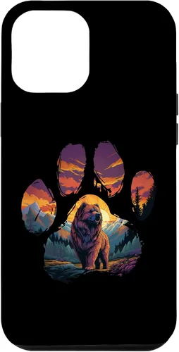 Vista 6 de iPhone 15 Chow Chow Paw Mountain Design Dog Mom Dad Case