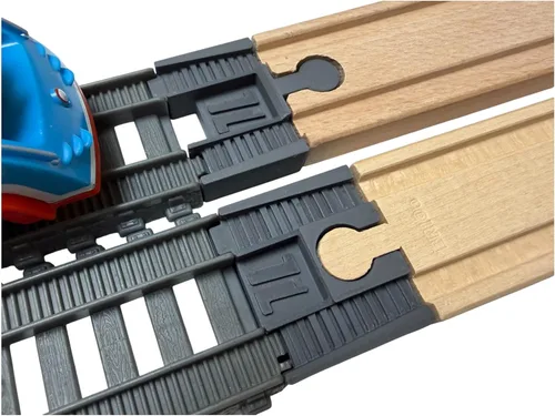 Vista 8 de TrainLab Adaptadores, compatibles con Thomas & Friends Trackmaster Gray 2014 y pistas de ferrocarril de madera, accesorios esenciales Trackmaster