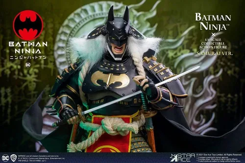 Vista 4 de Star Ace Toys Batman Ninja: Samurai 2.0 (versión de lujo con caballo) figura de acción coleccionable a escala 1:6, multicolor