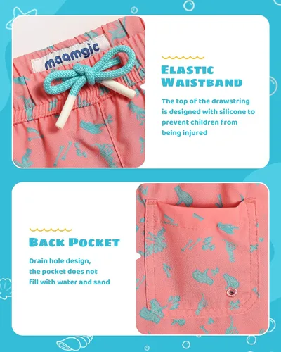Vista 192 de maamgic Traje de baño para niños con forro de compresión elástico para niño