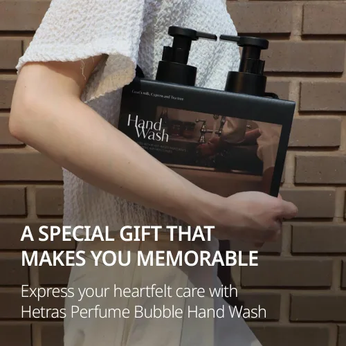 Vista 7 de hetras. Bombshell - Jabón de manos con burbujas de perfume (paquete de 2, 17.4 onzas líquidas cada uno), aroma floral jugoso, limpieza profunda e