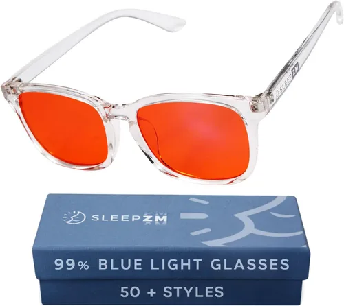 Vista 19 de Sleep ZM Blue Light Blocking & Light Sensitivity Glasses with 14 Lens Types