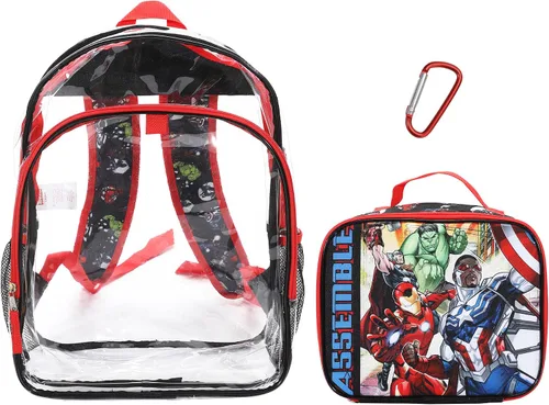 Vista 12 de BIOWORLD Set de Mochila para Niñas Lilo & Stitch (niño pequeño/niño grande) Morado Talla Única