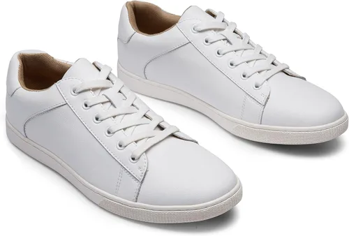 Vista 6 de Jousen Zapatos casuales para hombre, zapatillas de vestir de cuero, zapatos casuales de negocios para hombres, zapatillas de moda transpirables