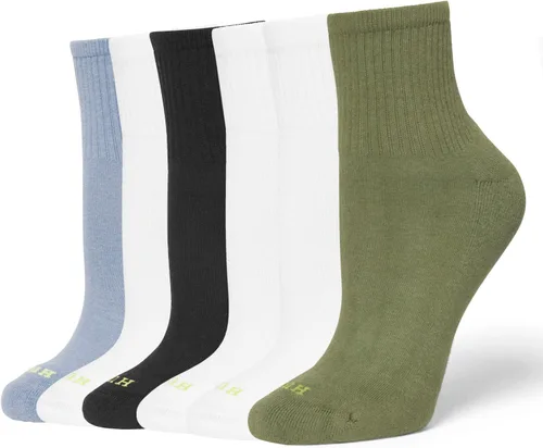 Vista 16 de HUE Calcetines cortos para mujer (paquete de 6)