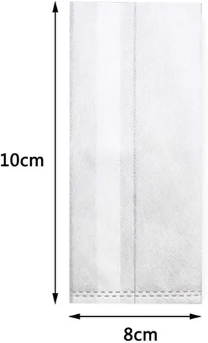Vista 2 de TITA-DONG 200 bolsas biodegradables no tejidas para vivero, frutas de flores vegetales, bolsas de fibra de trasplante de suelo, bolsa de cultivo