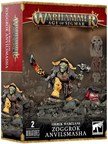 Vista 2 de Games Workshop - Edad de Sigmar - Orruk Warclans: Zoggrok Anvilsmasha