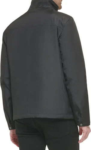 Vista 4 de Calvin Klein Chaqueta de poliéster con cuello alto para hombre