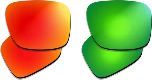 Vista 16 de Lentes de repuesto polarizadas antirreflectantes para gafas de sol Oakley Holbrook XL OO9417-2 Sets