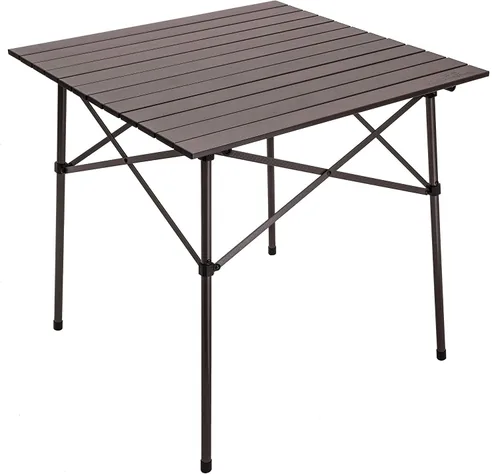 Vista 12 de ALPS Mountaineering Mesa de campamento enrollable de aluminio con configuración rápida y almacenamiento compacto Plata - Nuevo