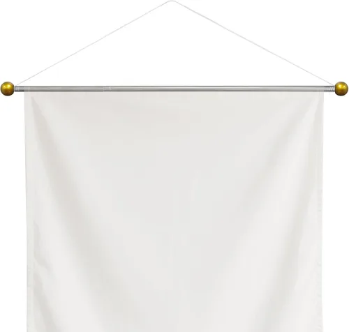 Vista 9 de Barra Telescópica para Colgar Tapices de 17-32 Pulgadas para Tapices Estéticos Ligeros Decoración de Habitación Barra Escalable para Colgar en Pared
