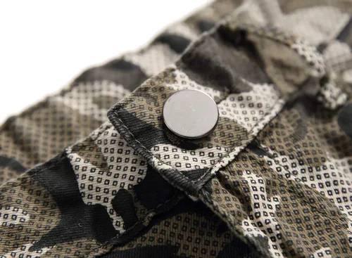 Vista 4 de DANT BULUN Pantalones deportivos de mezclilla ajustados elásticos para hombre