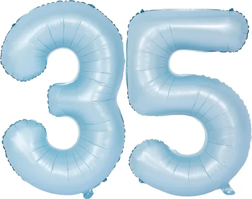 Vista 30 de Globos de 40 pulgadas con números de caramelo, papel de aluminio de helio, globos de látex de Mylar para fiesta de cumpleaños, decoración digital 0