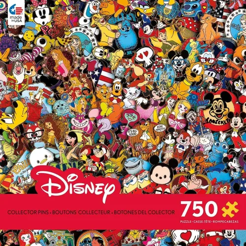 Vista 2 de Ceaco - Disney - Photo Magic Pins - Rompecabezas de 750 piezas