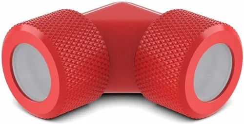 Vista 11 de PrimoChill 0.551 in Rígido SX 90 Grados Set de Montaje - Cobre Caramelo